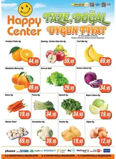 21.01.2026 tarihinden itibaren geçerli olan Happy Center kataloğu önizlemesi