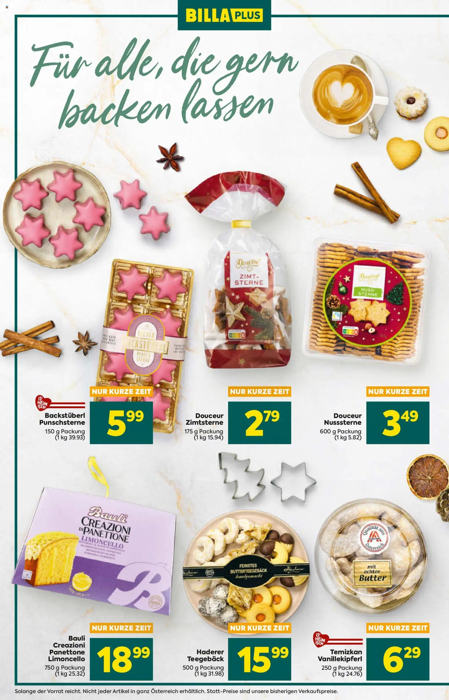 Billa Plus - Alles Rund Ums  Backen gültig ab 23.10.2025 | Seite: 18 | Produkte: Butter