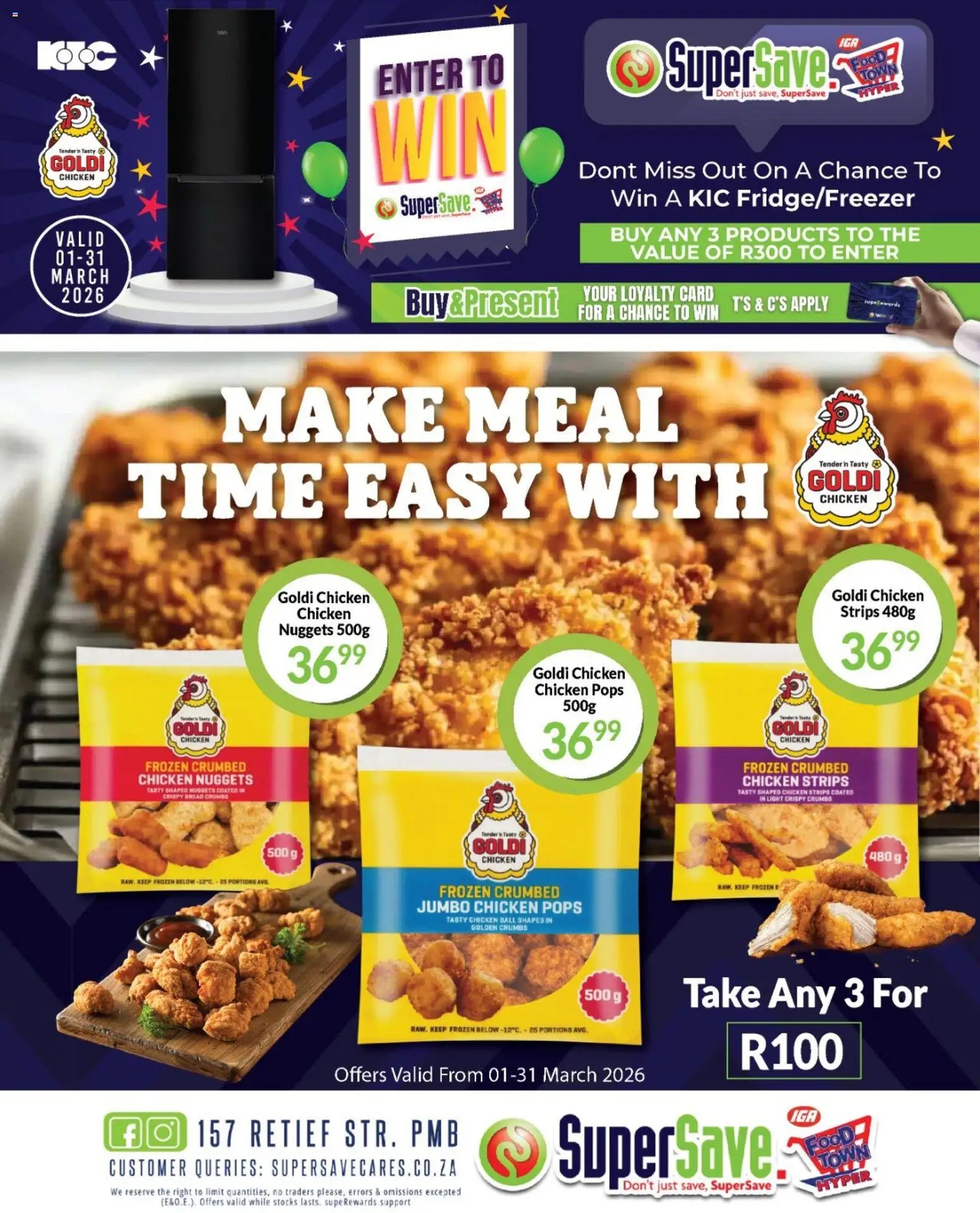 New Super Save catalogue – valid from 01.03.2026 | Page: 3 | Products: Chicken