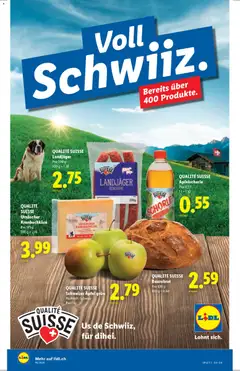 Lidl aktionen Qualité Suisse ab 30.04.2026 gültig