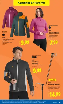 Pré-visualização Camisola Desportiva Térmica para Senhora, 94% Poliéster (reciclado), 6% elastano (LYCRA®), Tam. S ao L válido de 03.11.2025 | Página: 19 | Produtos: Casaco, Camisola