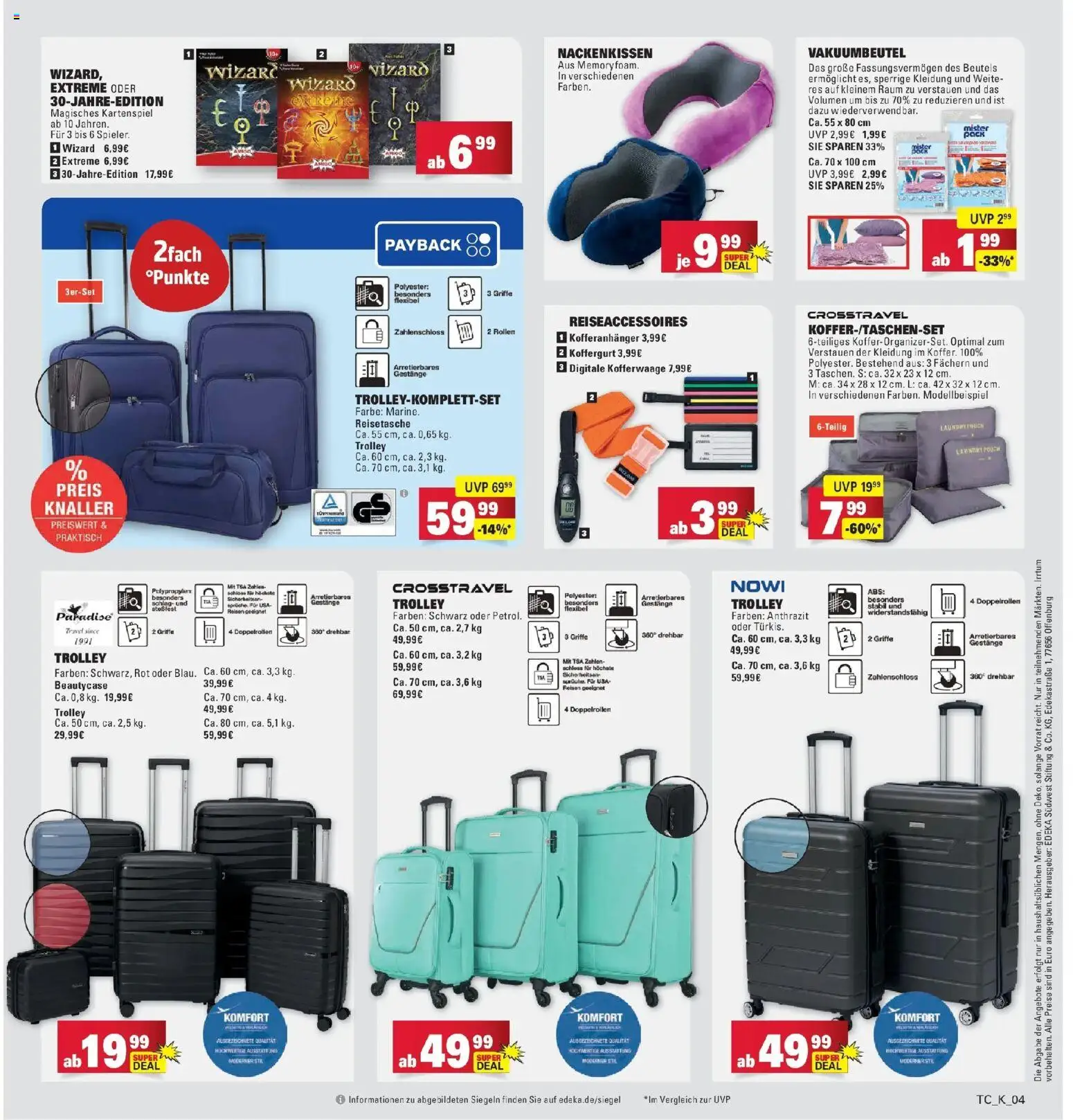 Marktkauf Prospekt Friedrichshafen  – gültig ab 09.03.2026 | Seite: 34 | Produkte: Reisetasche