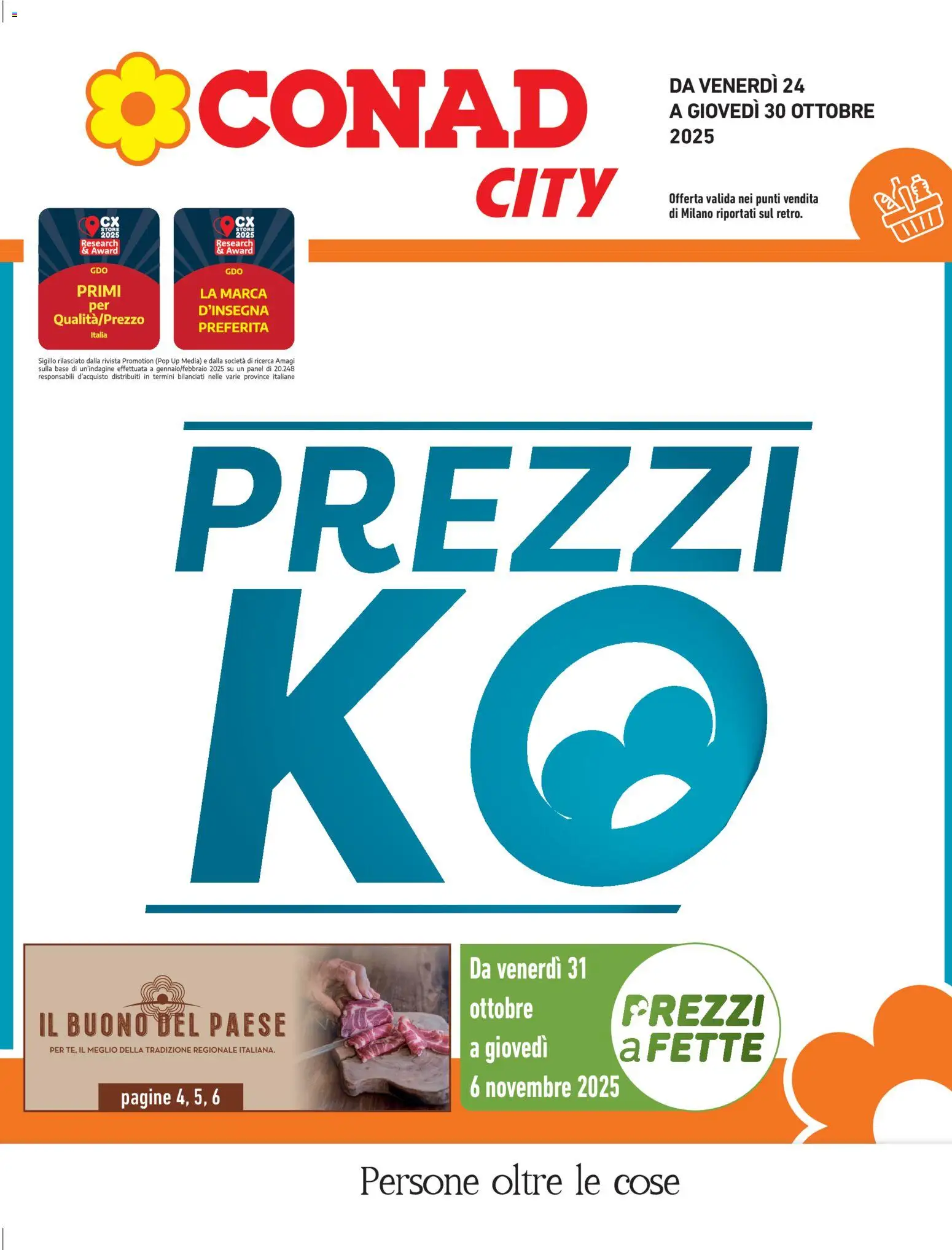 Volantino Conad del 24.10.2025 | Pagina: 1