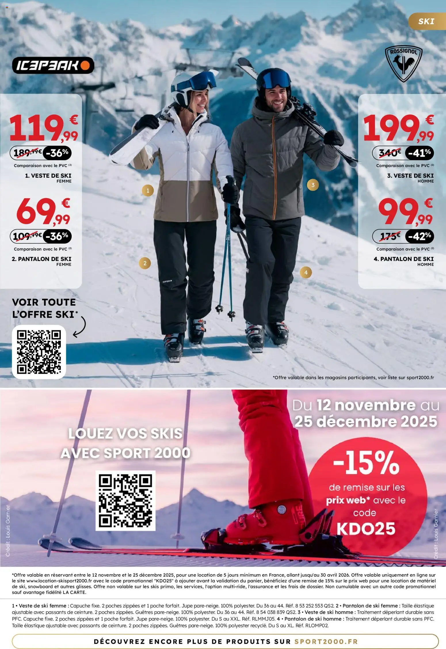{H1} | Page: 7 | Produits: Veste de ski, Ski, Veste, Pantalon