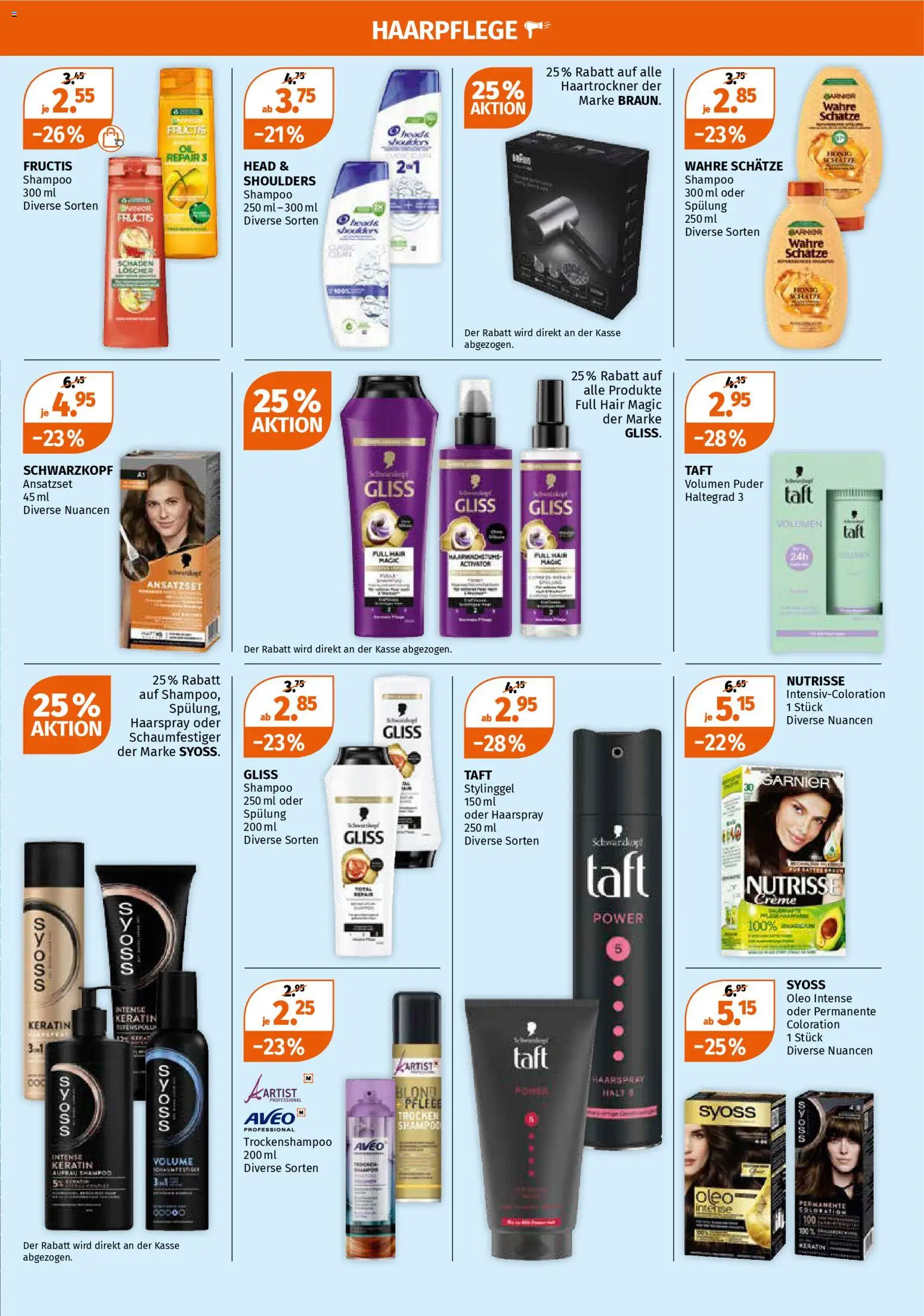 Müller Aktionen – gültig ab 13.11.2025 | Seite: 5 | Produkte: Shampoo, Haarspray, Creme, Spülung