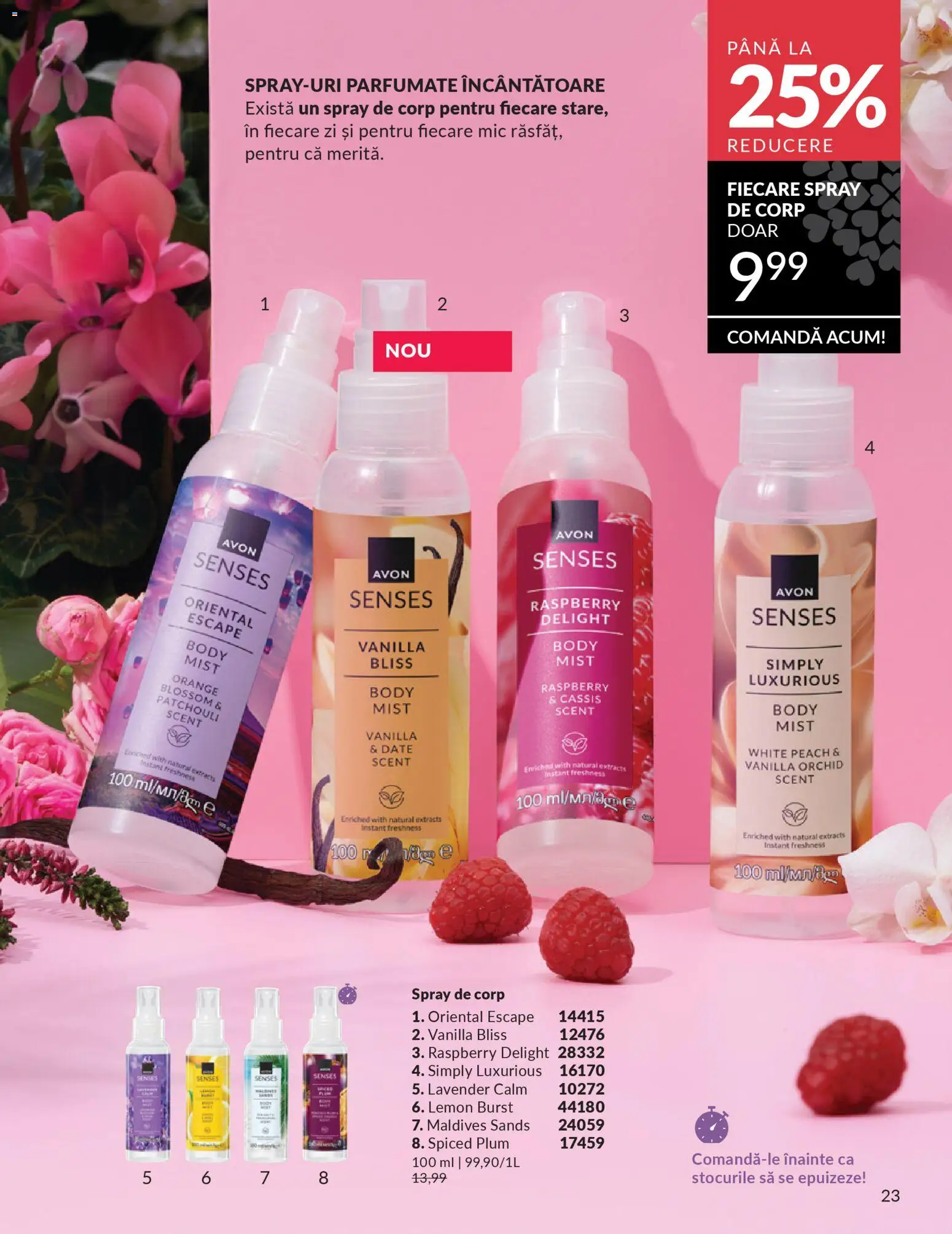 Noul catalog Avon – valabil de la 01.03.2026 | Pagină: 25 | Produse: Body