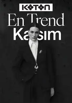 13.11.2025 tarihinden itibaren geçerli olan Koton kataloğu önizlemesi