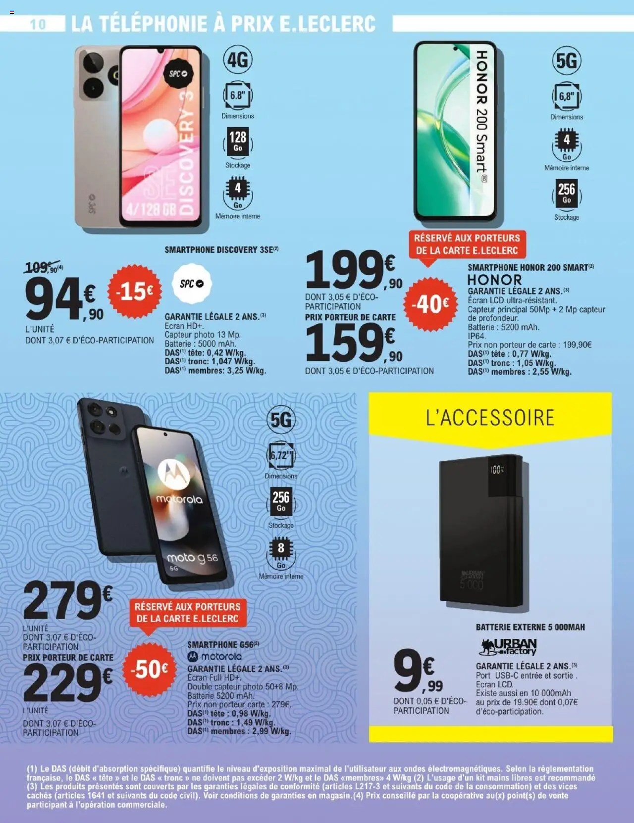  | Page: 10 | Produits: Smartphone, Batterie