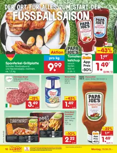 Netto Marken-Discount Prospekt 	 - gültig ab dem 18.08.2025 | Seite: 20 | Produkte: Pommes, Tomaten, Salz, Ketchup