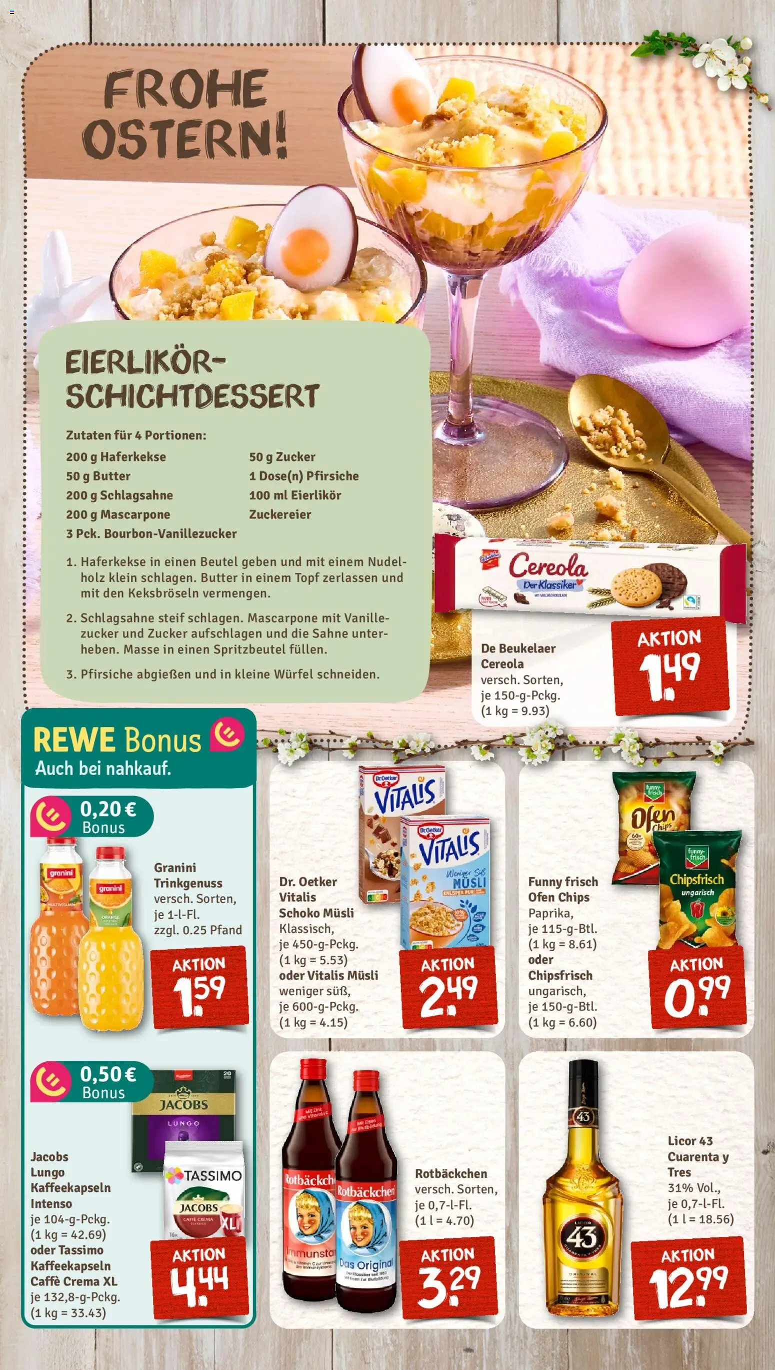 Nahkauf Prospekt – gültig ab 30.03.2026 | Seite: 5 | Produkte: Musli, Ofen, Schlagsahne, Chips