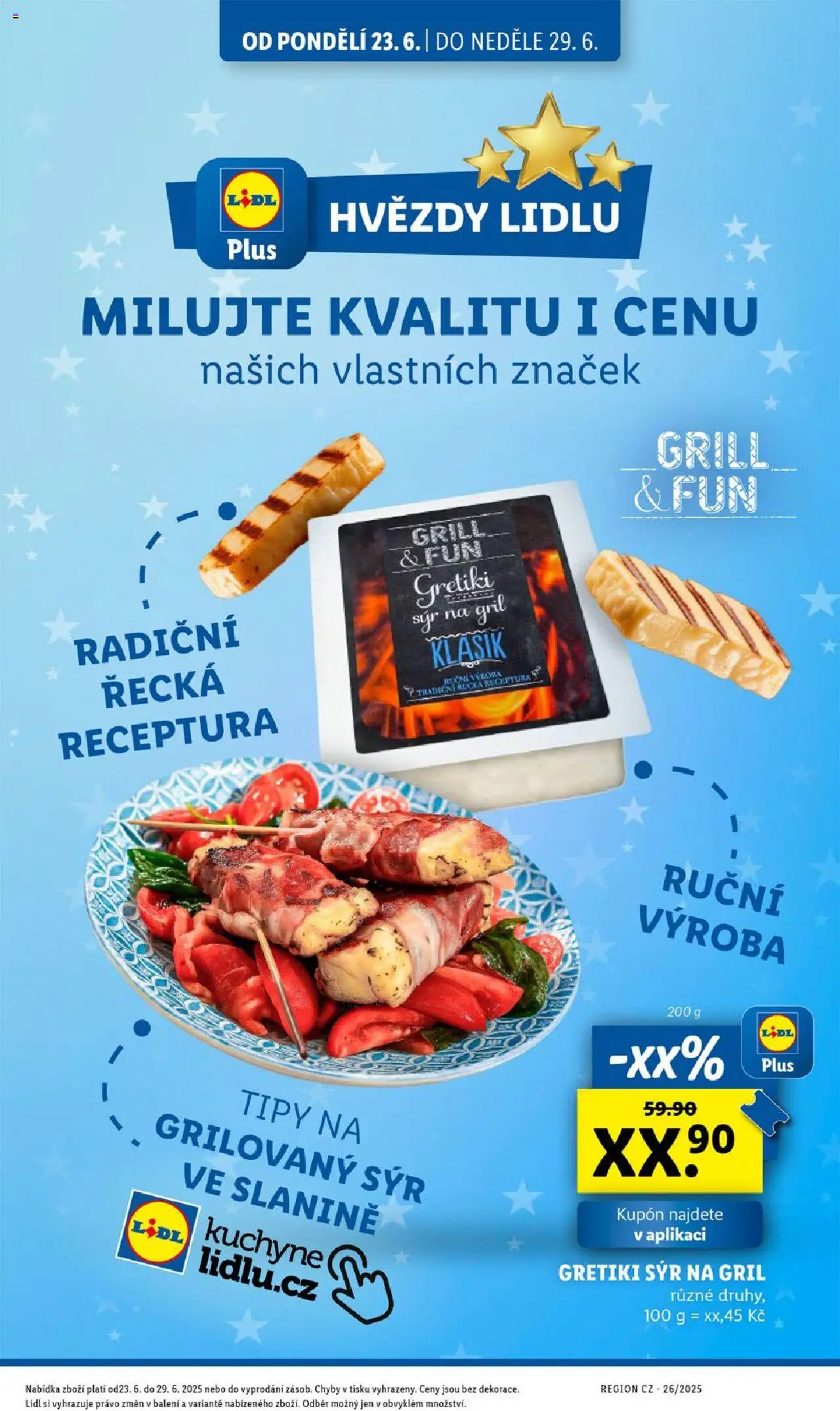 Lidl leták od 23.06.2025 | Strana: 45 | Produkty: Sýr, Sýr na gril, Gril, Kuchyně