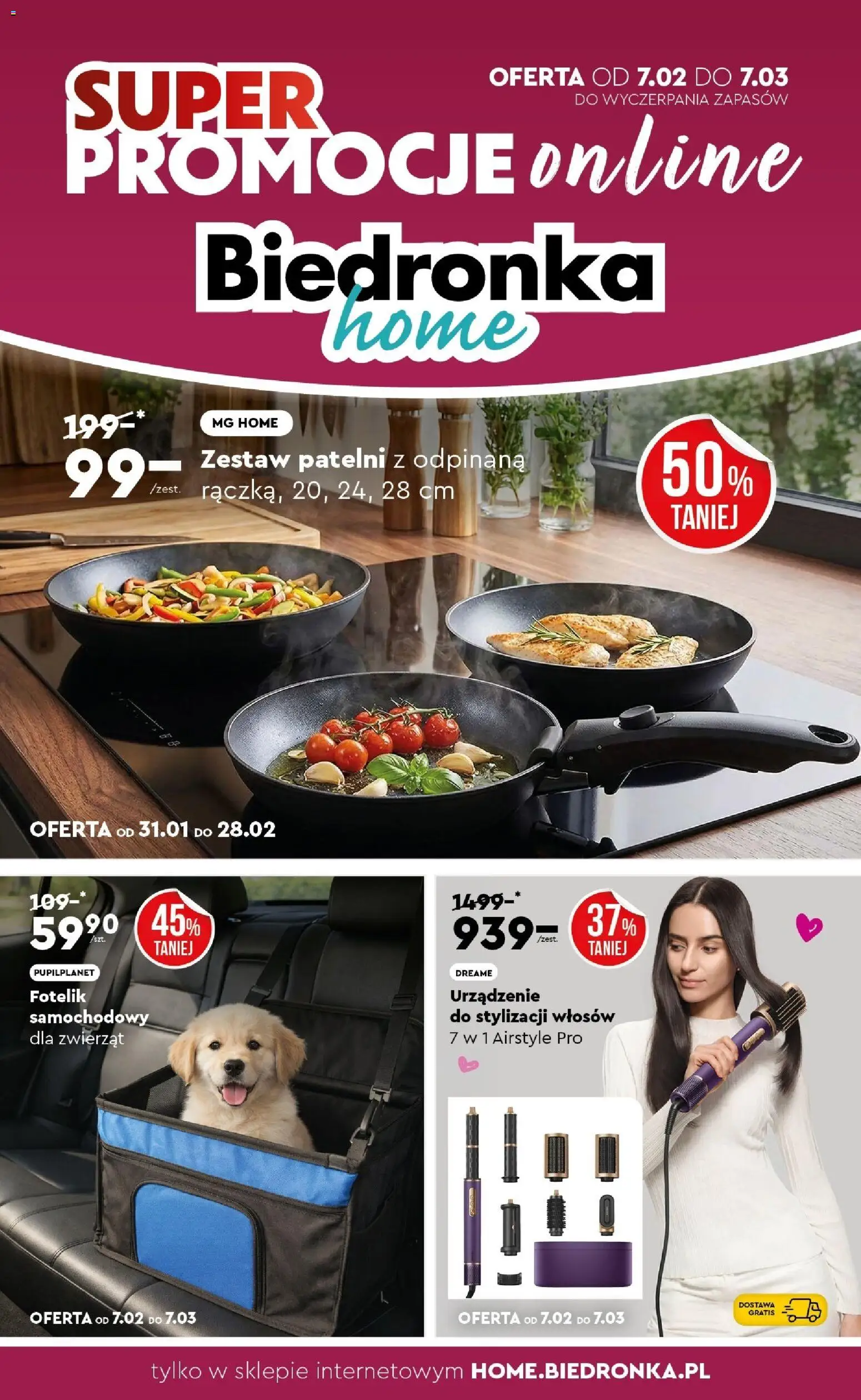 Biedronka gazetka - Home od 07.02.2026 | Strona: 1