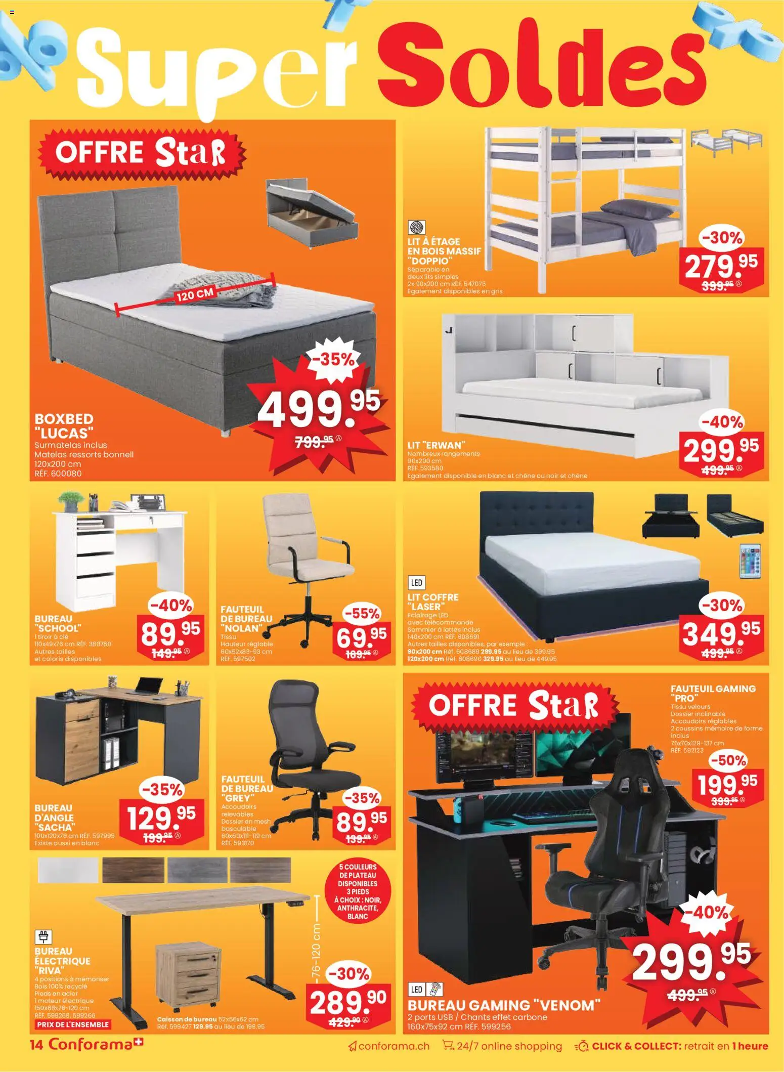 Conforama Aktionen FR – gültig ab 07.01.2026 | Seite: 14 | Produkte: Usb