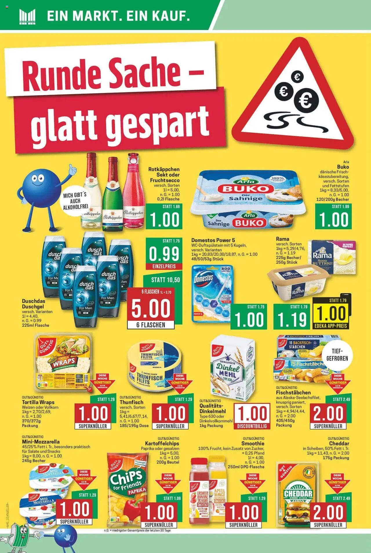 Marktkauf Prospekt 	 – gültig ab 06.10.2025 | Seite: 10 | Produkte: Rama, Mehl, Sekt, Fruchtsecco