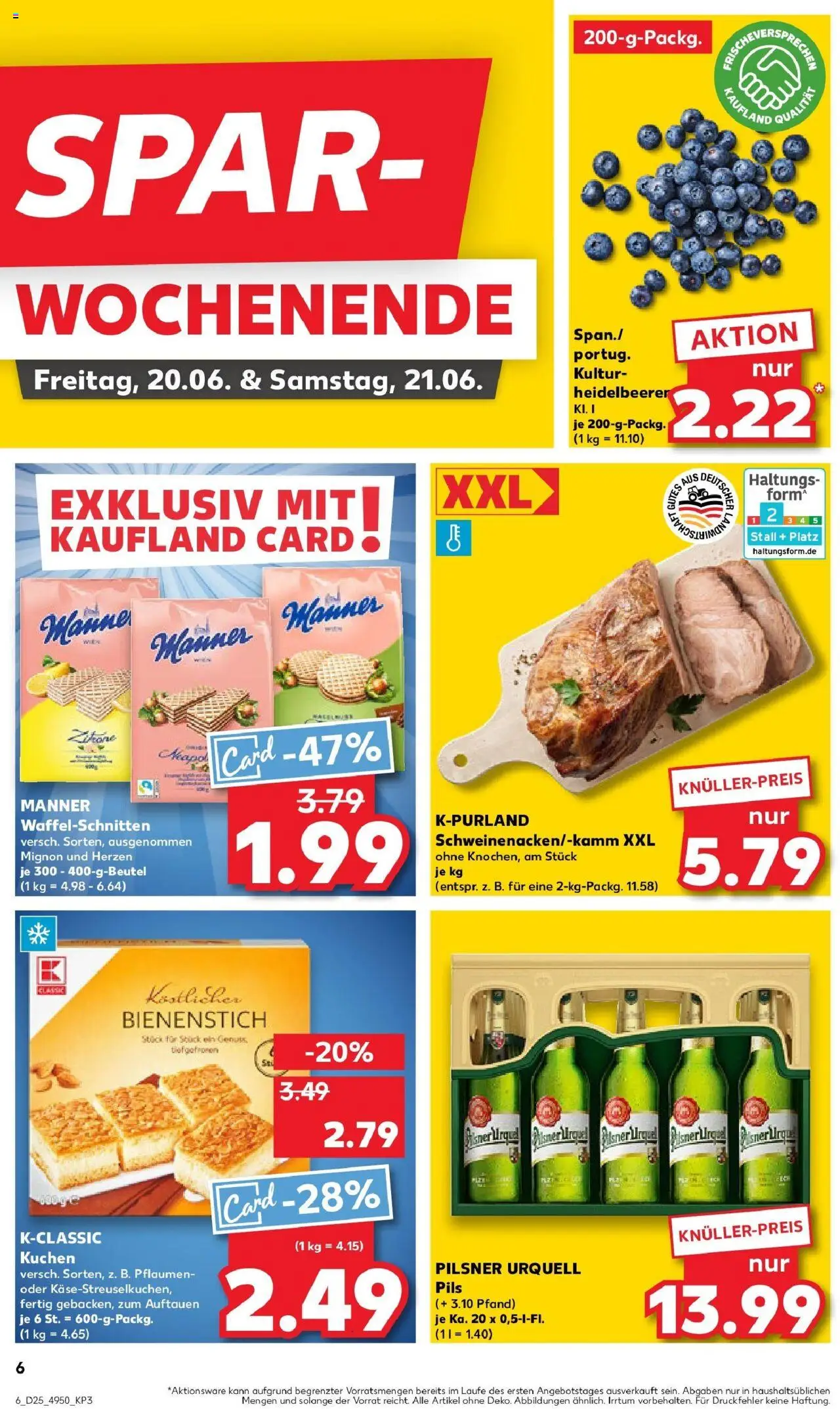 Kaufland prospekt Horb Am Neckar	 - gültig ab dem 22.06.2025 | Seite: 19 | Produkte: Pflaumen, Pils, Pilsner urquell, Kuchen