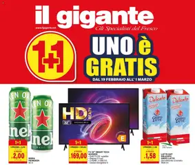 Anteprima del volantino Volantino Il Gigante	 valido a partire dal 19.02.2026