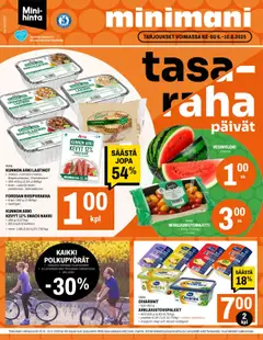 Katso Minimani tarjoukset voimassa alkaen 06.08.2025