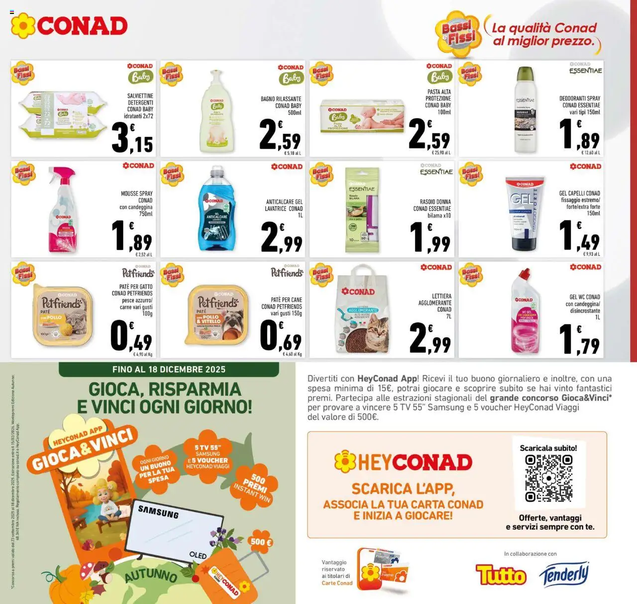 Volantino Conad del 22.10.2025 | Pagina: 19 | Prodotti: Pollo, Tè, Vitello, Samsung