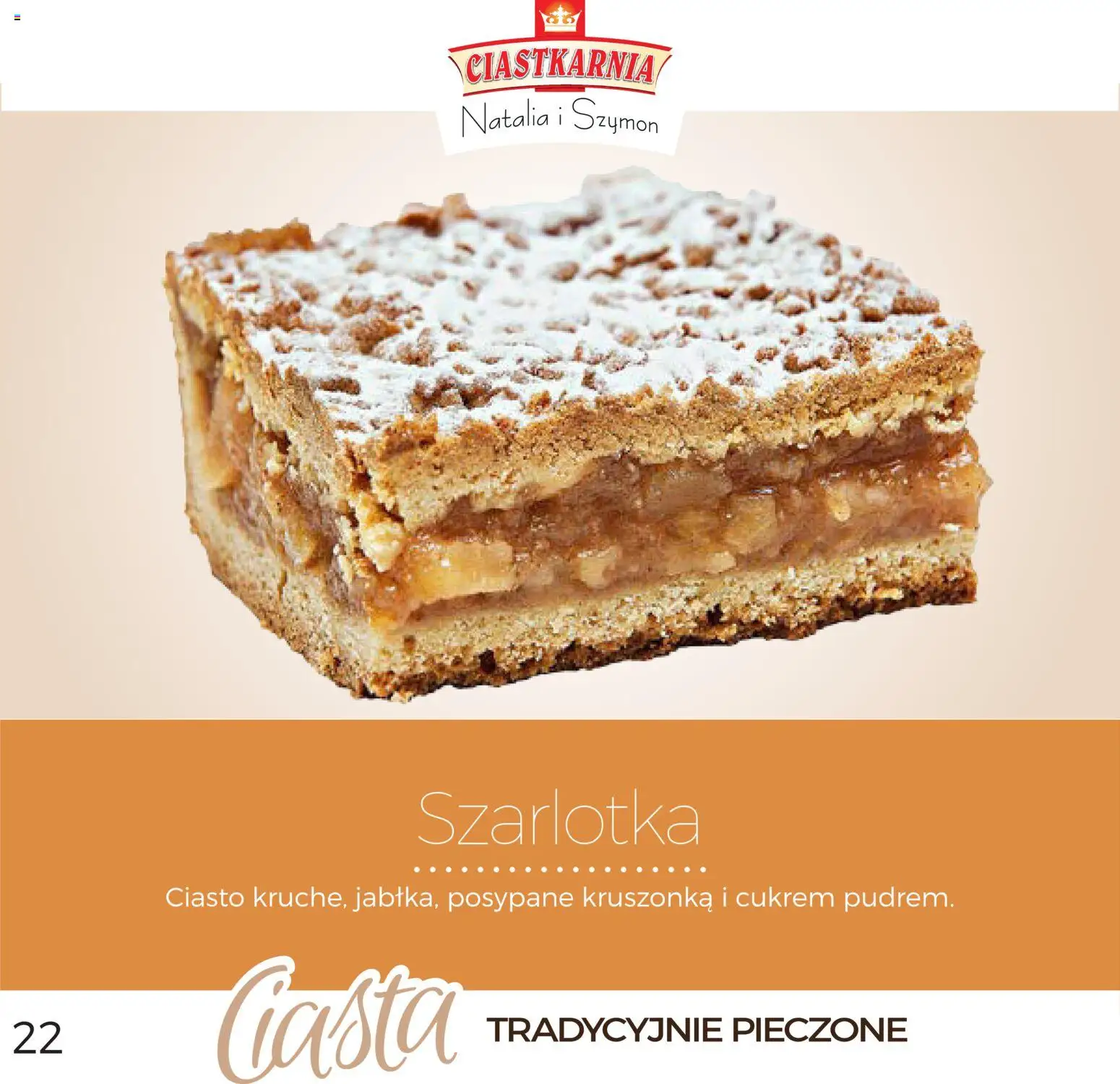 Topaz Gazetka - Ciasta  od 01.12.2025 | Strona: 22 | Produkty: Ciasto