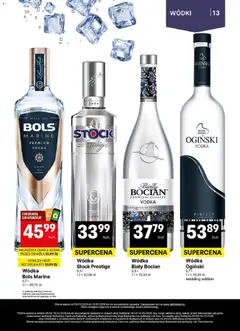 Pogląd oferty "Delikatesy Centrum gazetka - DeliBarek" - ważna od 05.03.2026 | Strona: 13 | Produkty: Ogiński, Delikatesy, Vodka, Wódka