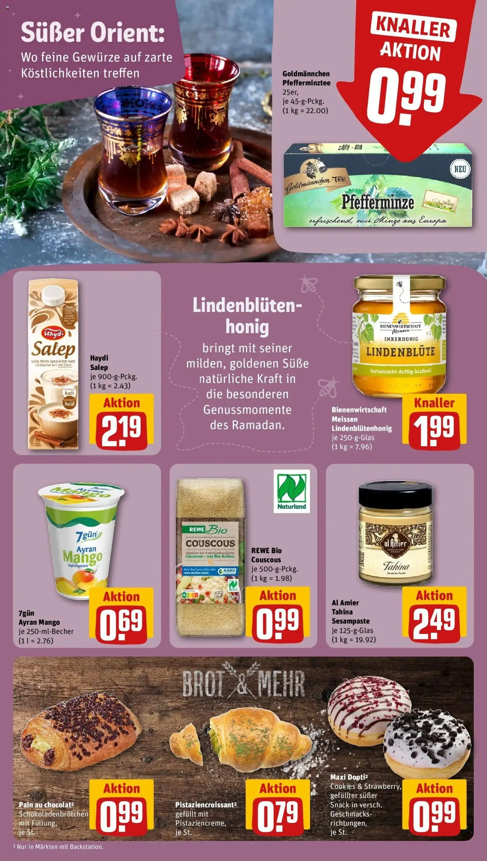 Rewe Prospekt Dessau-Roßlau	 – gültig ab 15.03.2026 | Seite: 19 | Produkte: Küche, Croissant, Gewürze, Brot