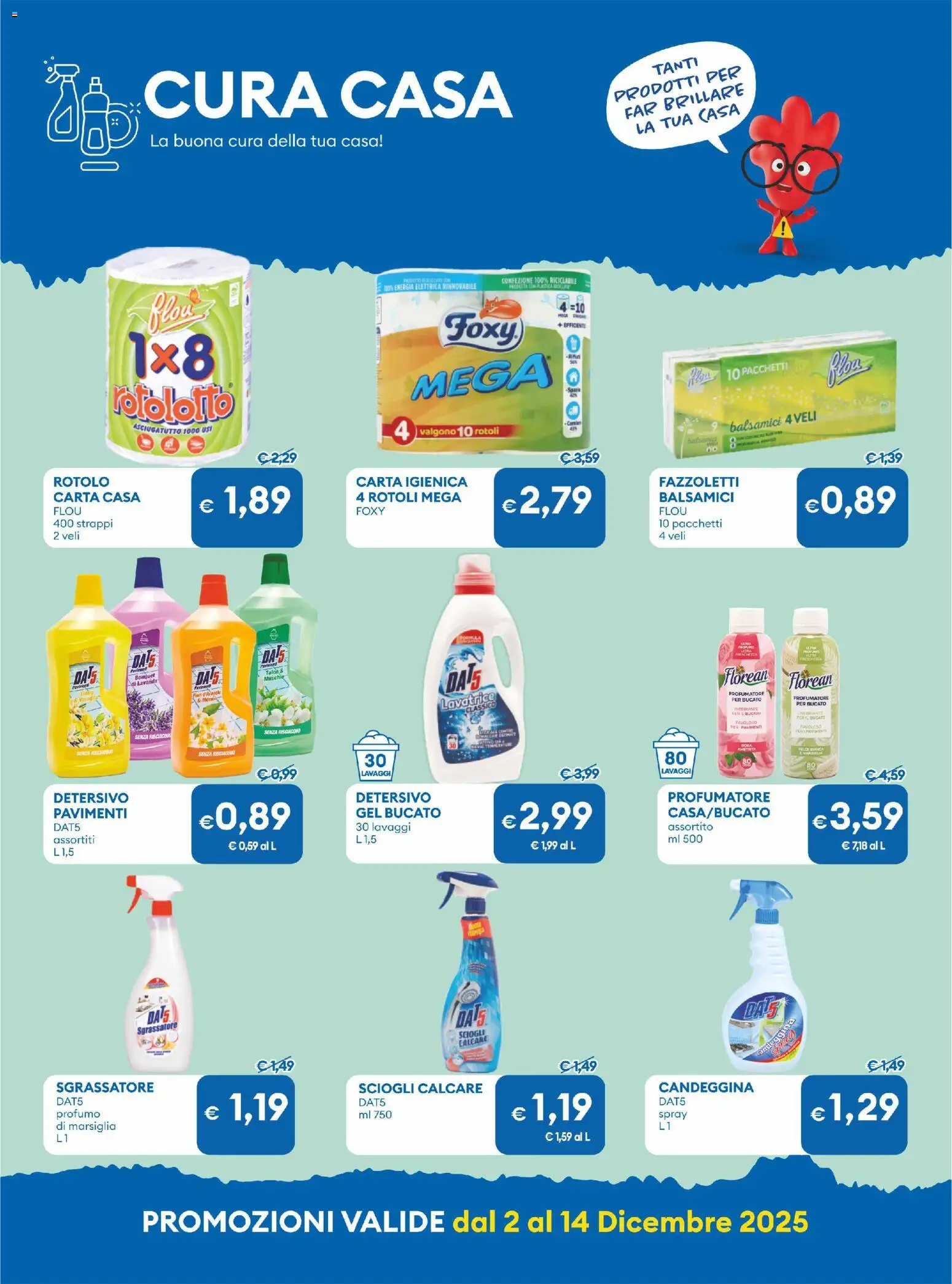 Volantino MD Discount del 02.12.2025 | Pagina: 26 | Prodotti: Talco, Lavatrice, Asciugatutto, Lavanda