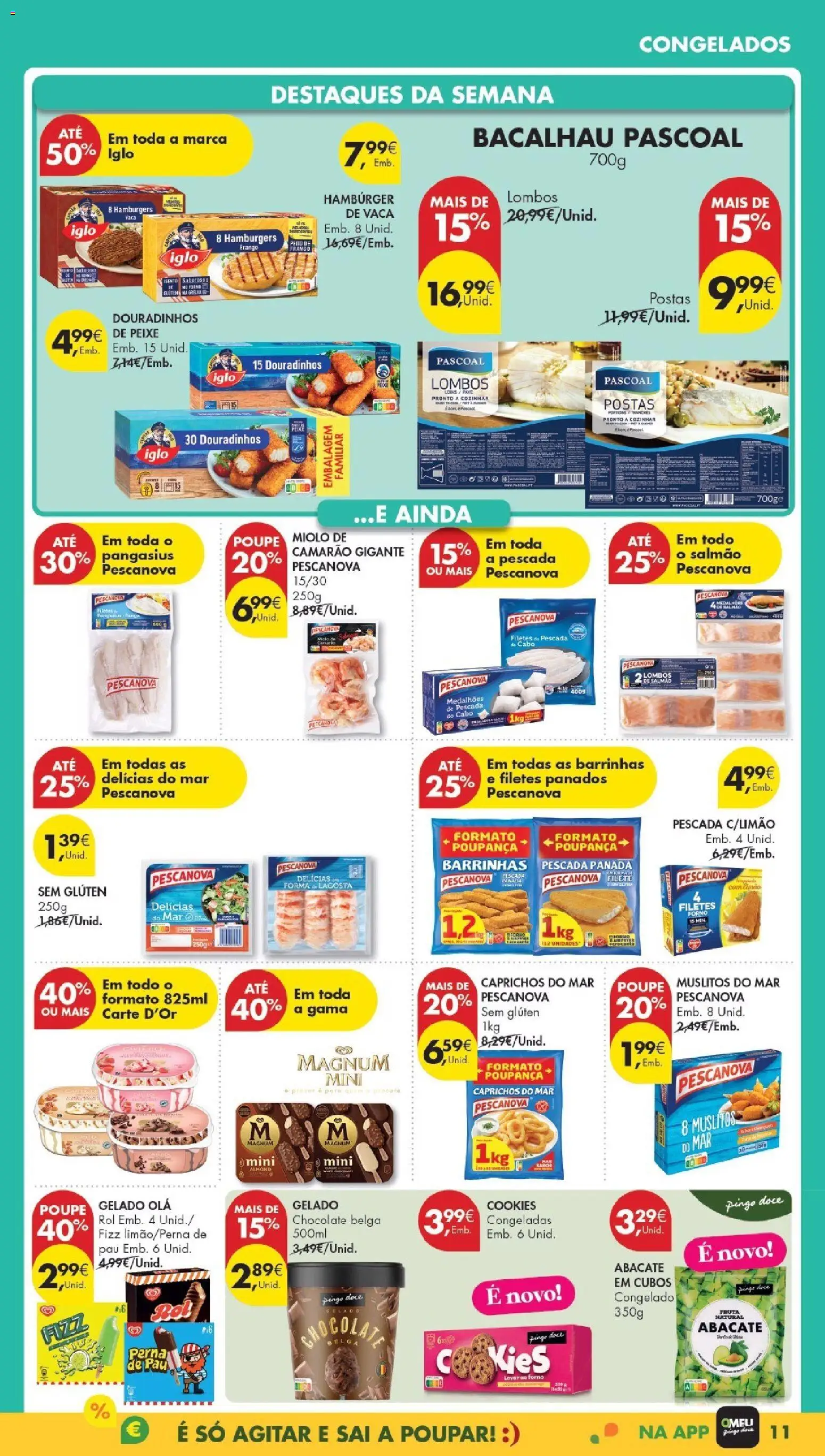 Pingo Doce Poupe Esta Semana Madeira │ válido de 20.01.2026 | Página: 11 | Produtos: Forno, Pescada, Camarão, Salmão