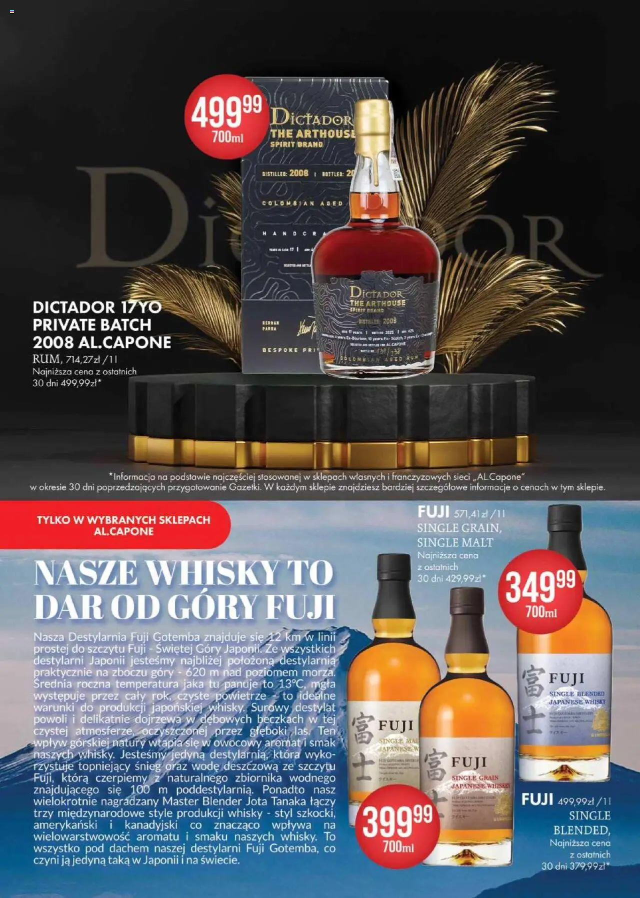 Al.Capone Gazetka od 09.06.2025 | Strona: 21 | Produkty: Blender, Rum, Whisky