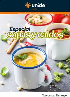 Vista previa Unide - Especial Sopas y Caldos válido desde el 22.01.2026