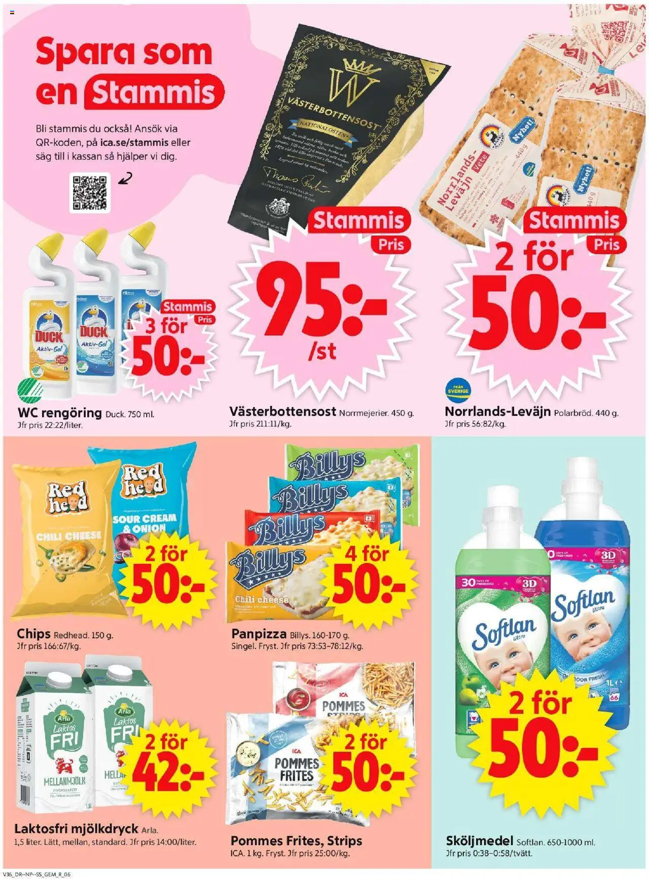 ICA Supermarket reklamblad aktuell från 01.09.2025 | Sida: 8 | Produkter: Gem, Såg, Chips, Chili