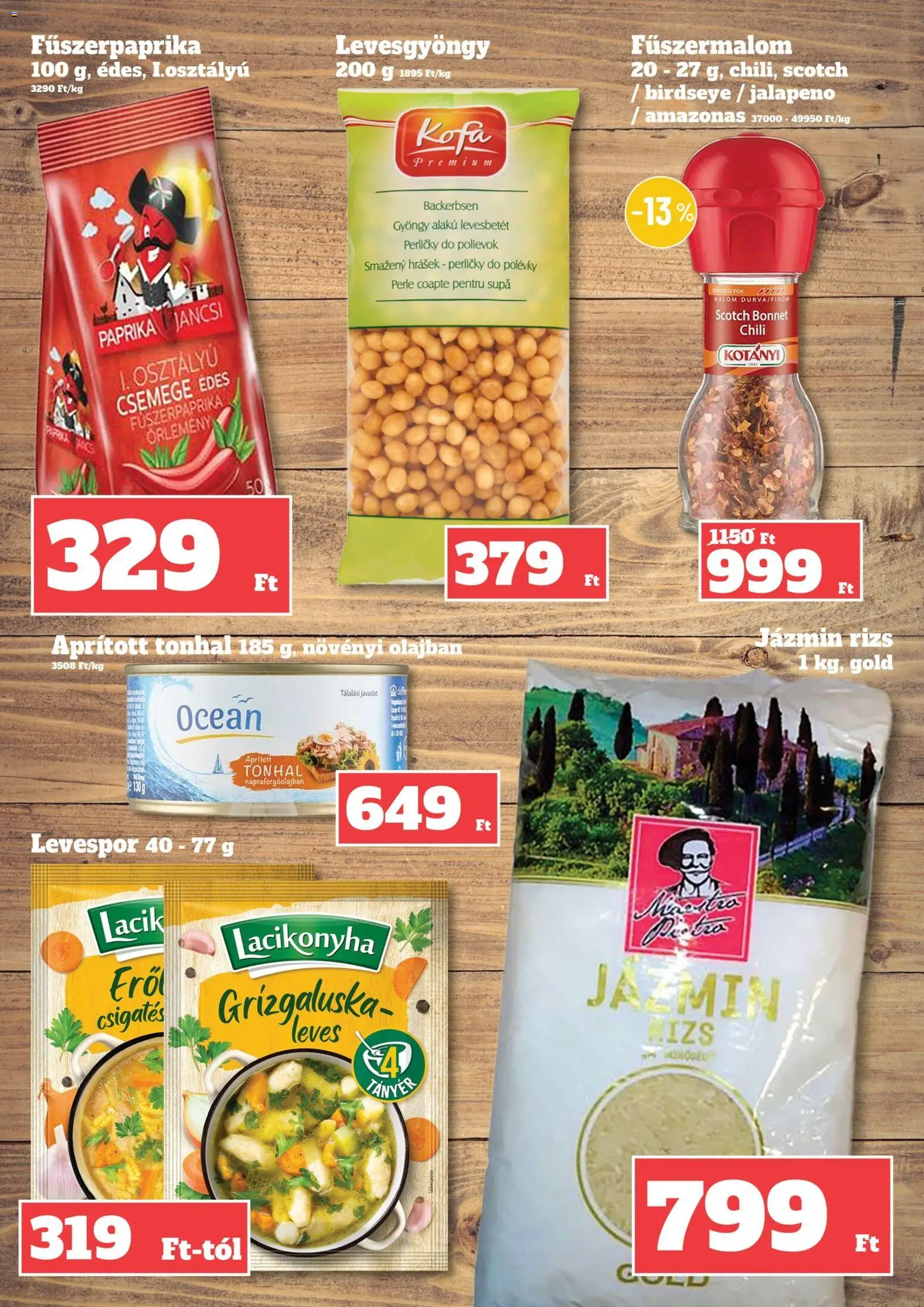 Family Diszkont akciós ujság - amely érvényes a következő dátumtól: 30.10.2025 | Oldal: 17 | Termékek: Tonhal, Jázmin rizs, Levespor, Rizs