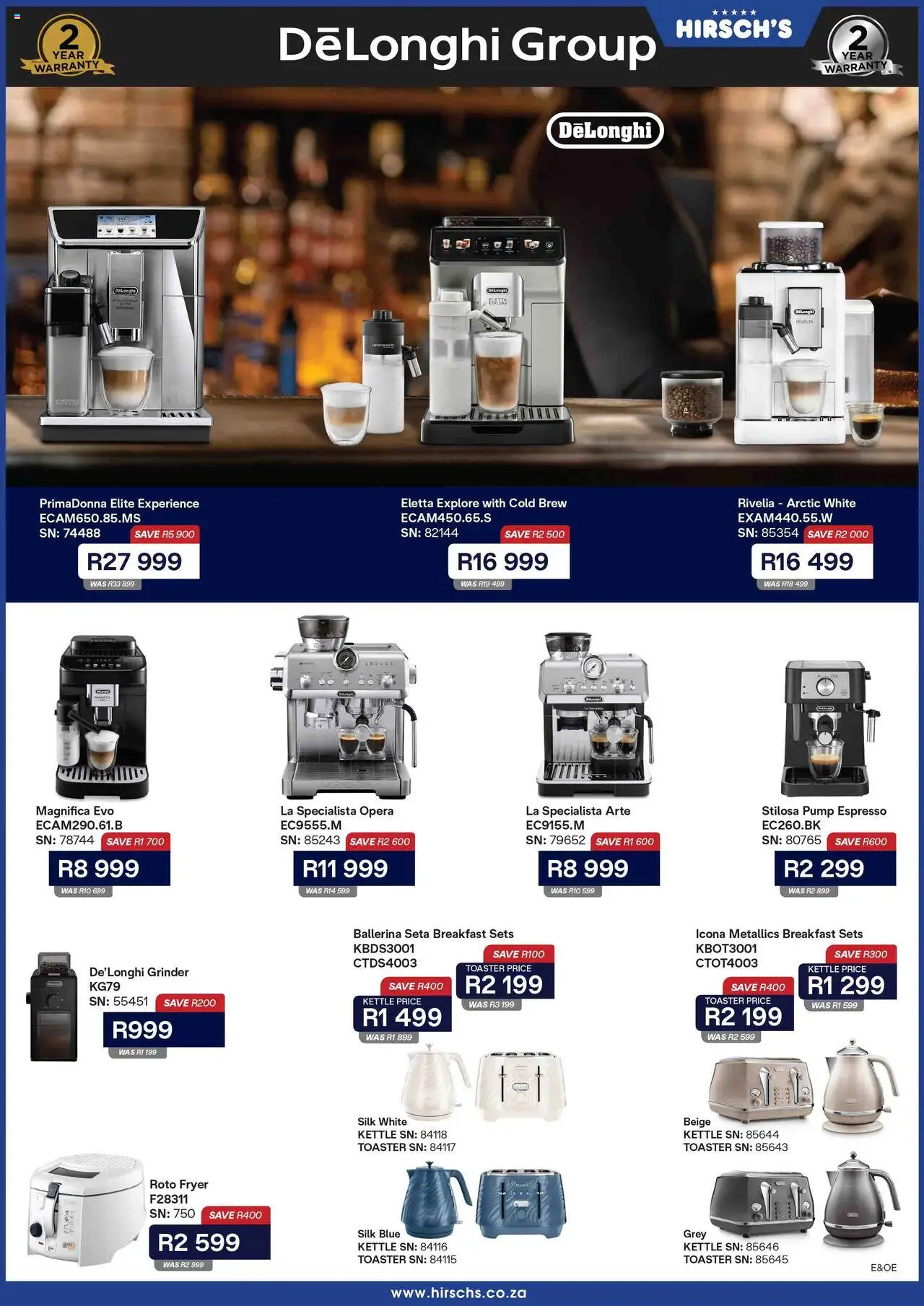 Hirsch's Specials │ valid from 24.06.2025 | Page: 38 | Products: Kettle, Grinder, Toaster, Fryer