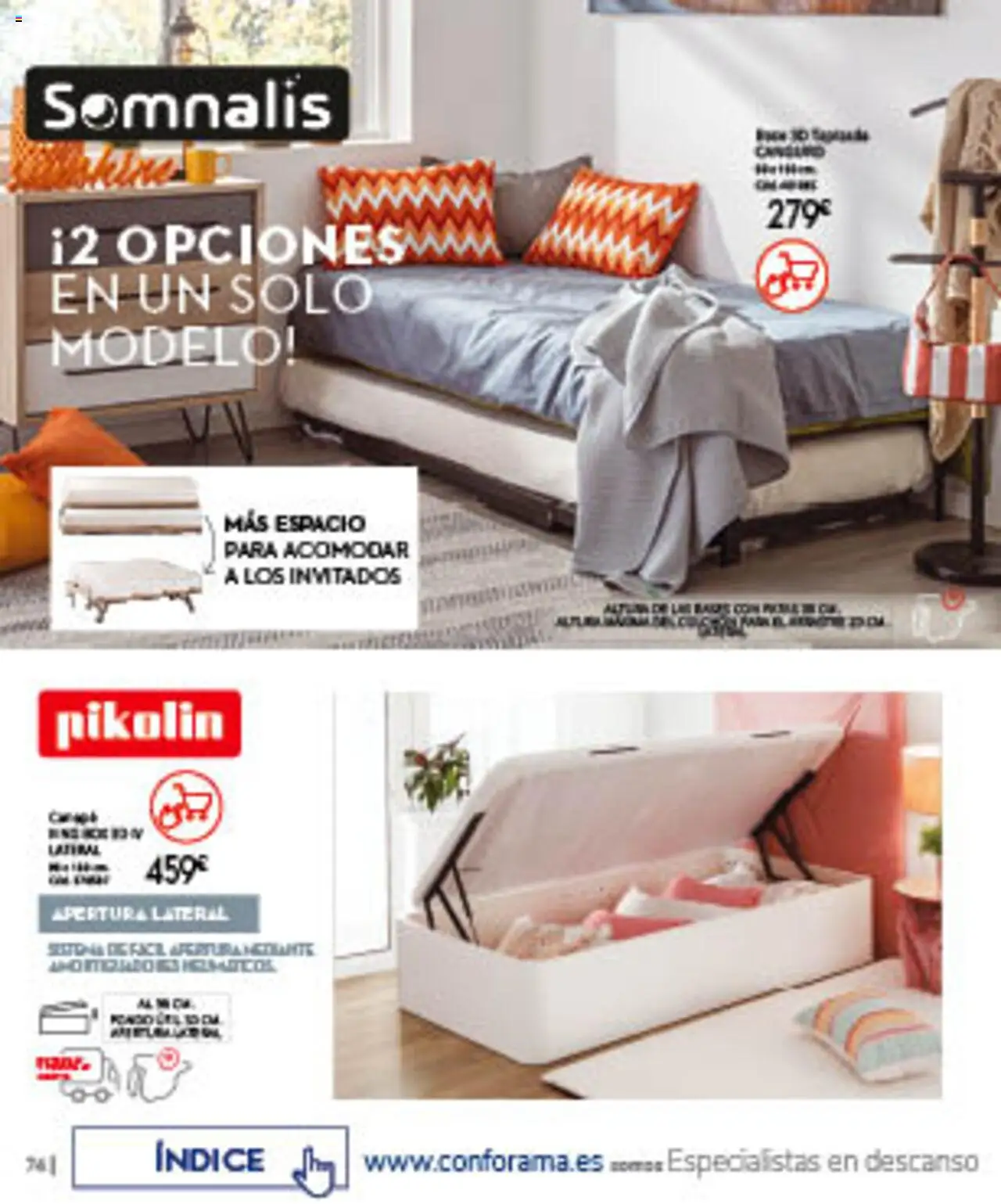 Conforama folleto │ válido desde el 07.08.2025 | Página: 74