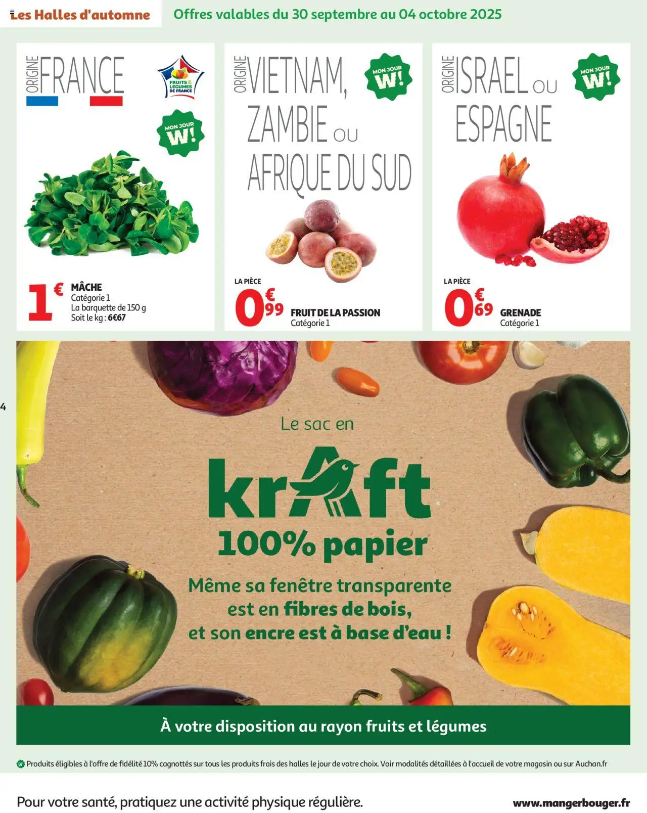 {H1} | Page: 4 | Produits: Fruit de la passion, Sac, Base, Mâche