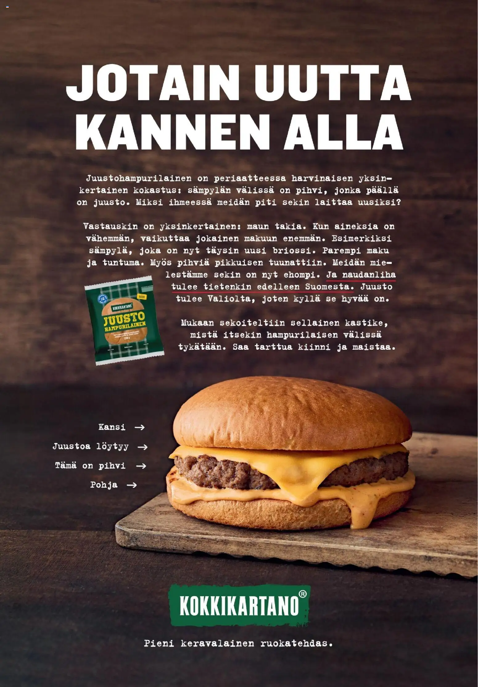 K-Market - K-Ruoka – voimassa 04.02.2026 alkaen | Sivu: 23 | Tuotteet: Kansi, Pihvi, Naudanliha, Hampurilainen