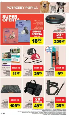 Carrefour Gazetka od 30.06.2025 | Strona: 40 | Produkty: Legowisko dla psa, Smycz dla psa