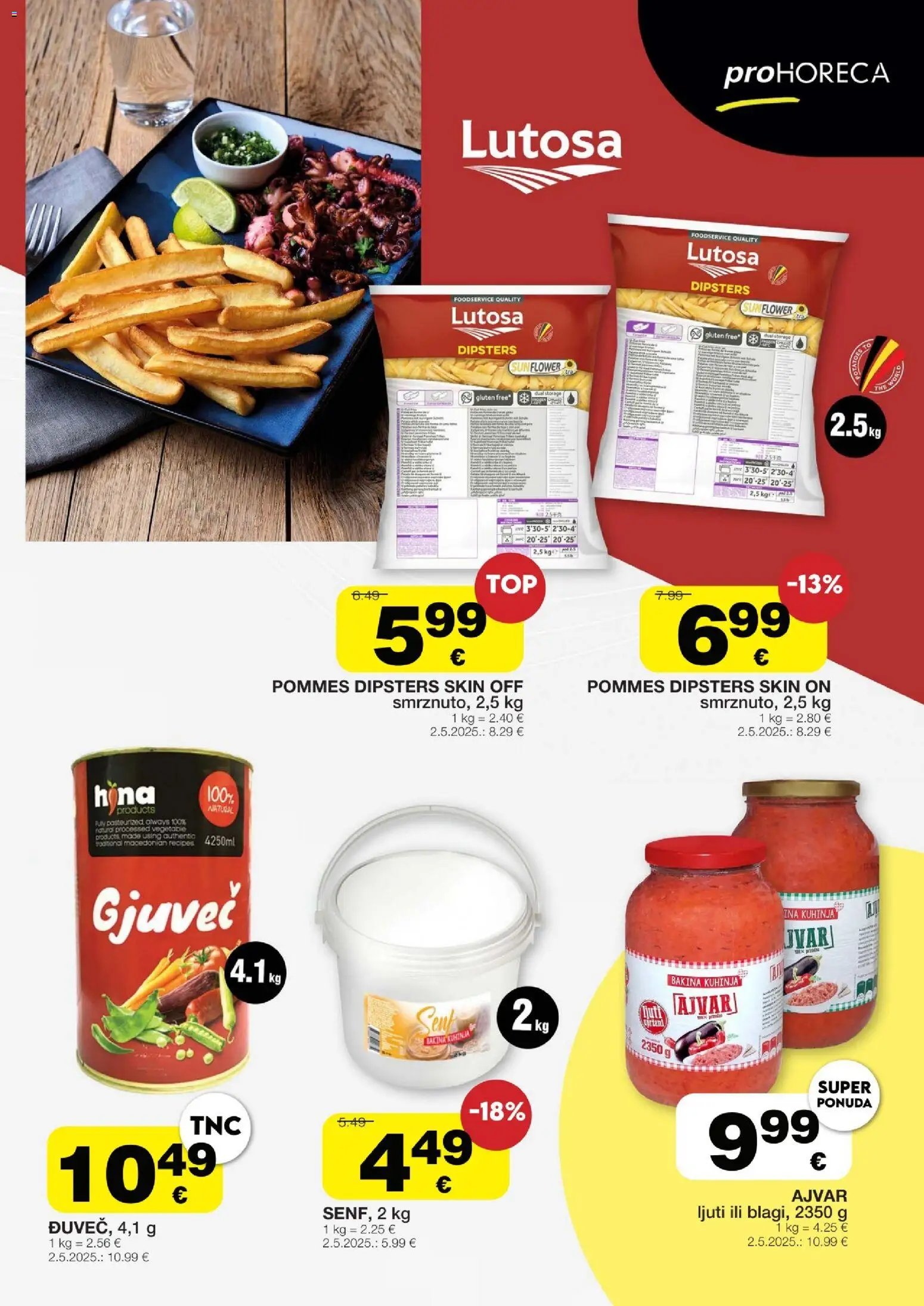 Stanić Diskont katalog | vrijedi od 23.04.2026 | Stranica: 5 | Proizvodi: Ajvar, Kuhinja