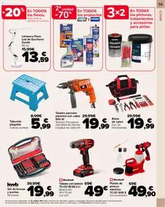 Vista previa Carrefour folleto válido desde el 09.01.2026 | Página: 59 | Productos: Té, Cable, Batería, Lámpara