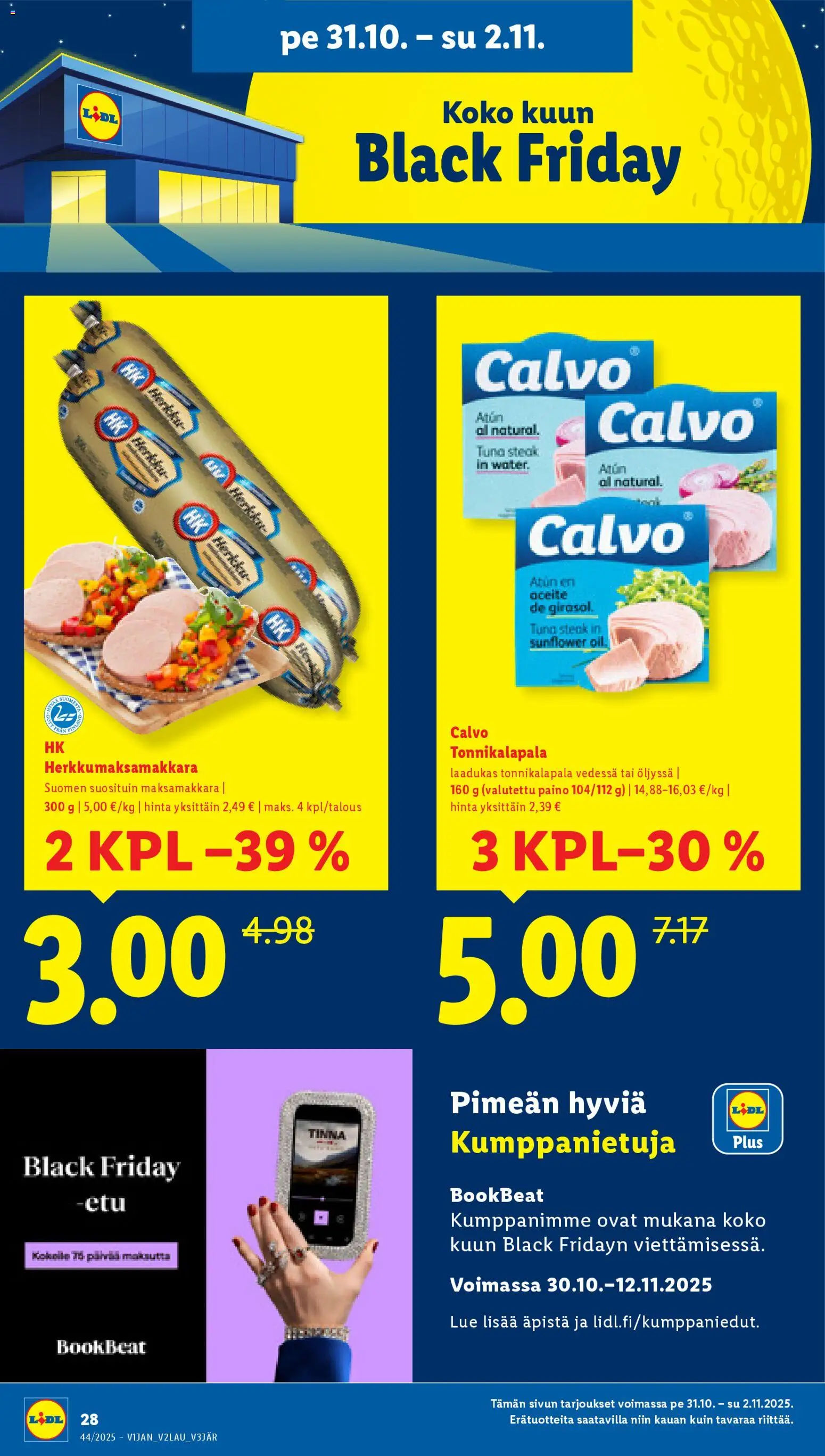 Lidl tarjoukset – voimassa 30.10.2025 alkaen | Sivu: 32