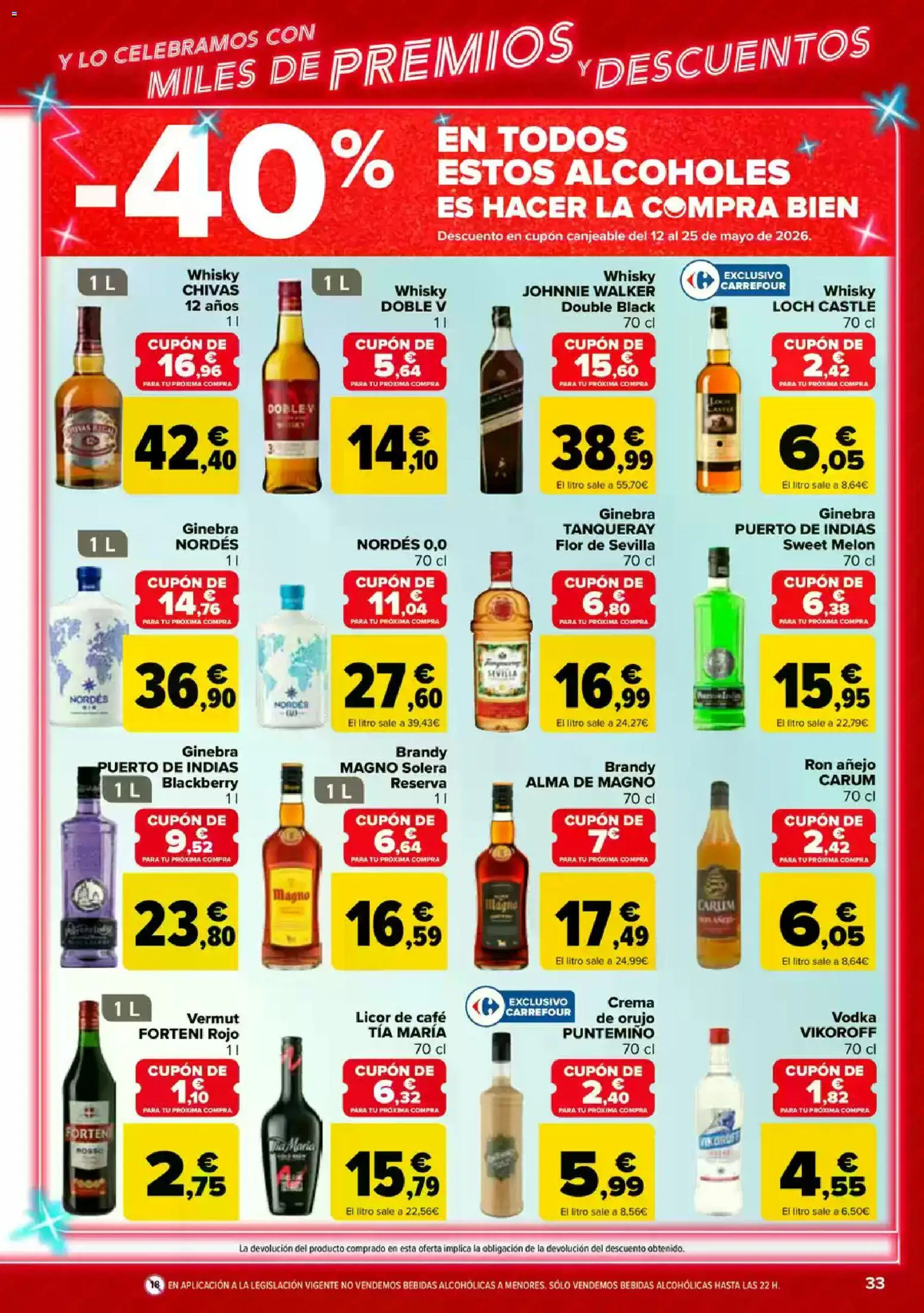 Carrefour folleto │ válido desde el 23.04.2026 | Página: 32 | Productos: Φορτιστής, Ginebra, Vodka, Μαύρο πιπέρι