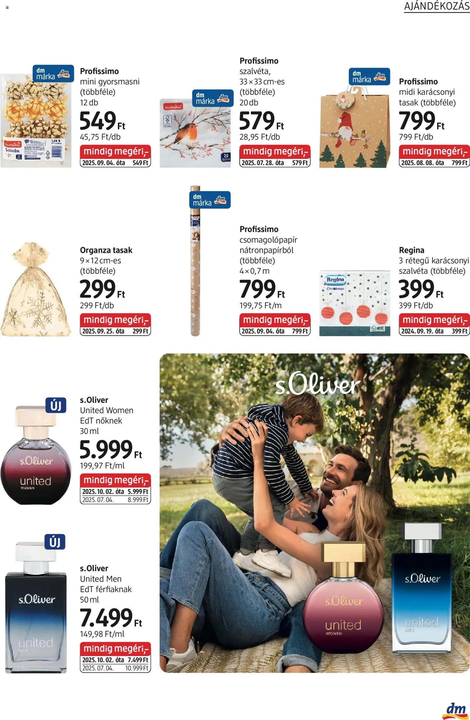 DM Drogerie Markt akciós ujság - amely érvényes a következő dátumtól: 27.11.2025 | Oldal: 7