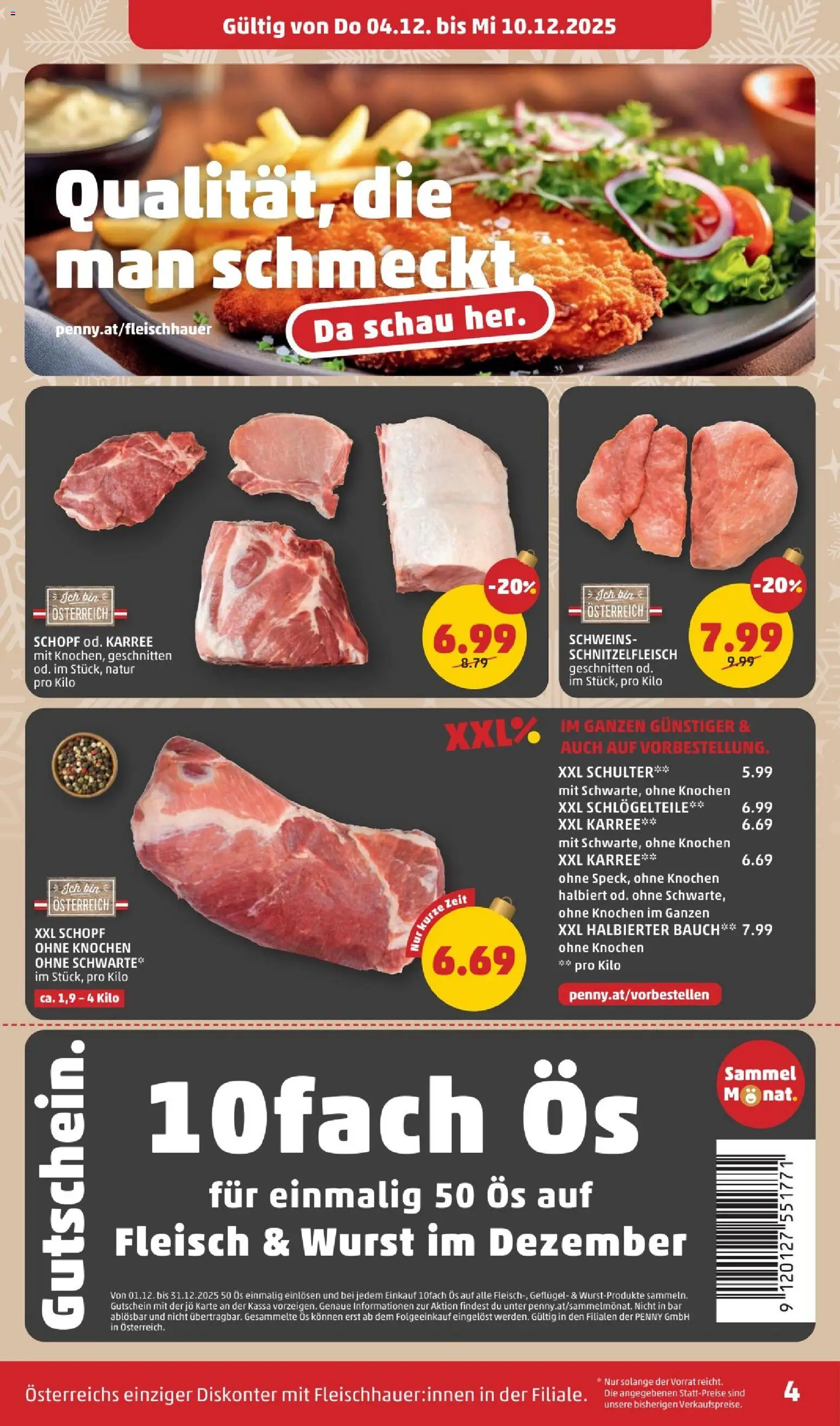 Penny Markt Flugblatt gültig ab 04.12.2025 | Seite: 4