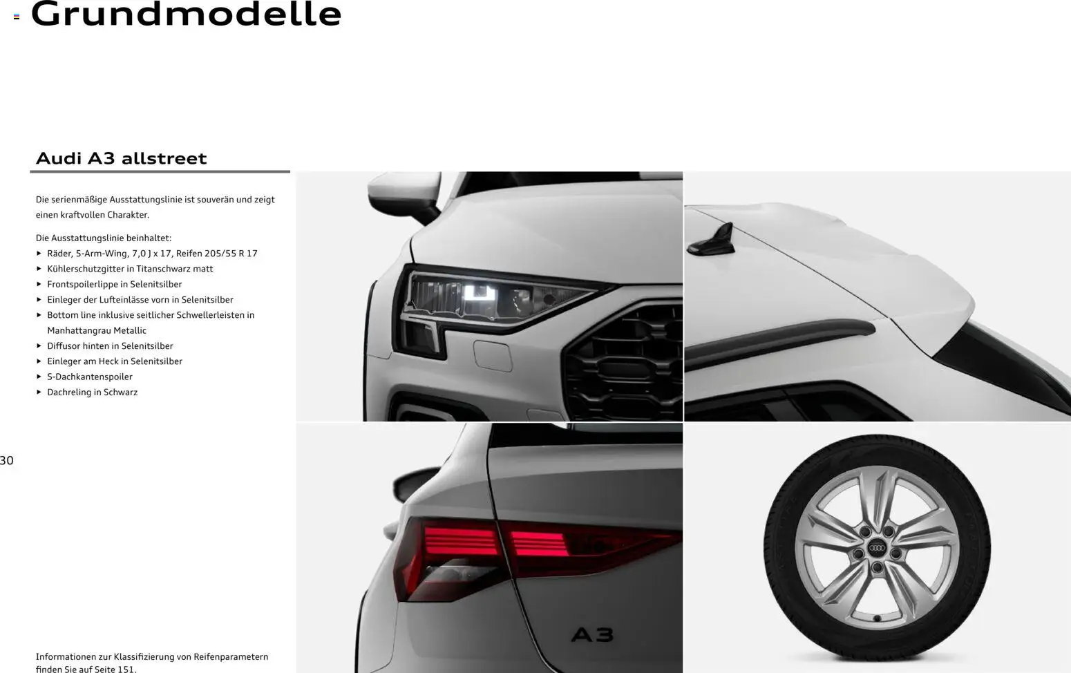 Audi A3 – gültig ab 28.10.2025 | Seite: 30