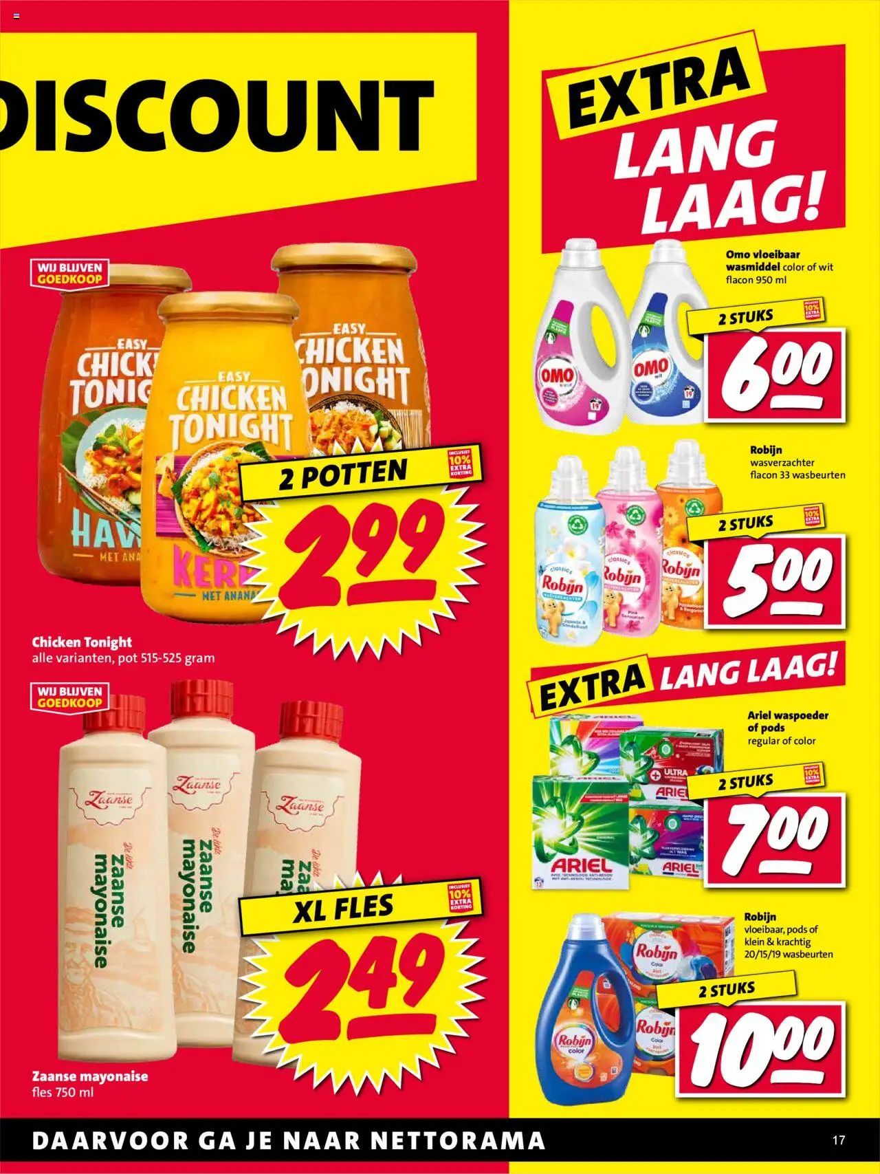  | Pagina: 17 | Producten: Wasmiddel, Robijn, Pot, Fles