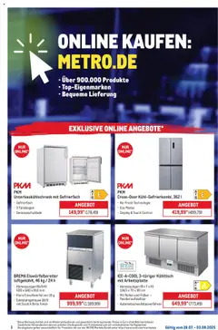 Metro Online: Wochen-Angebote gültig ab dem 28.07.2025