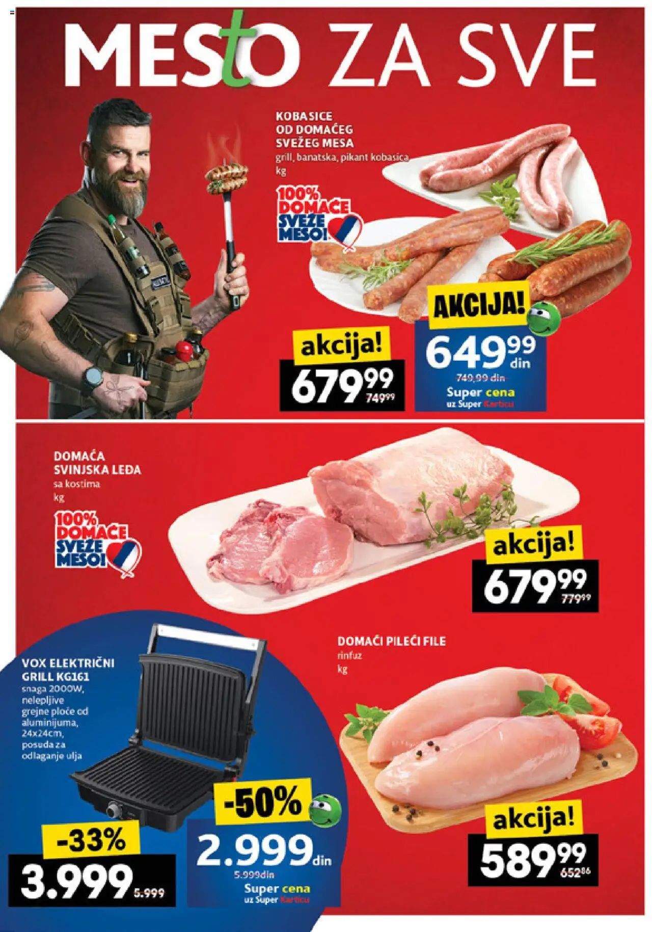 Roda katalog - važi od 11.09.2025 | Strana: 2 | Proizvode: Pileći file, Kobasica