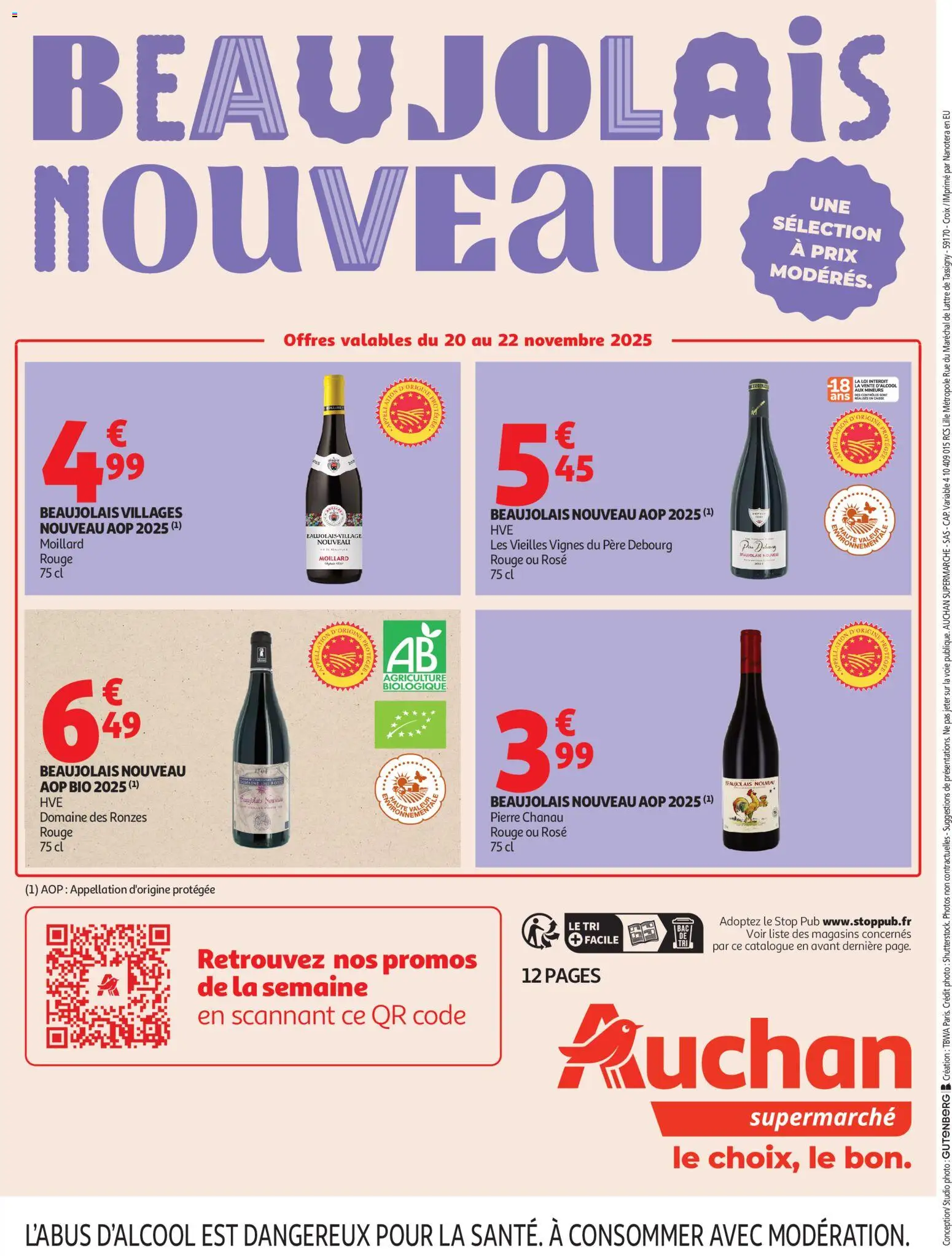 {H1} | Page: 12 | Produits: Beaujolais Nouveau