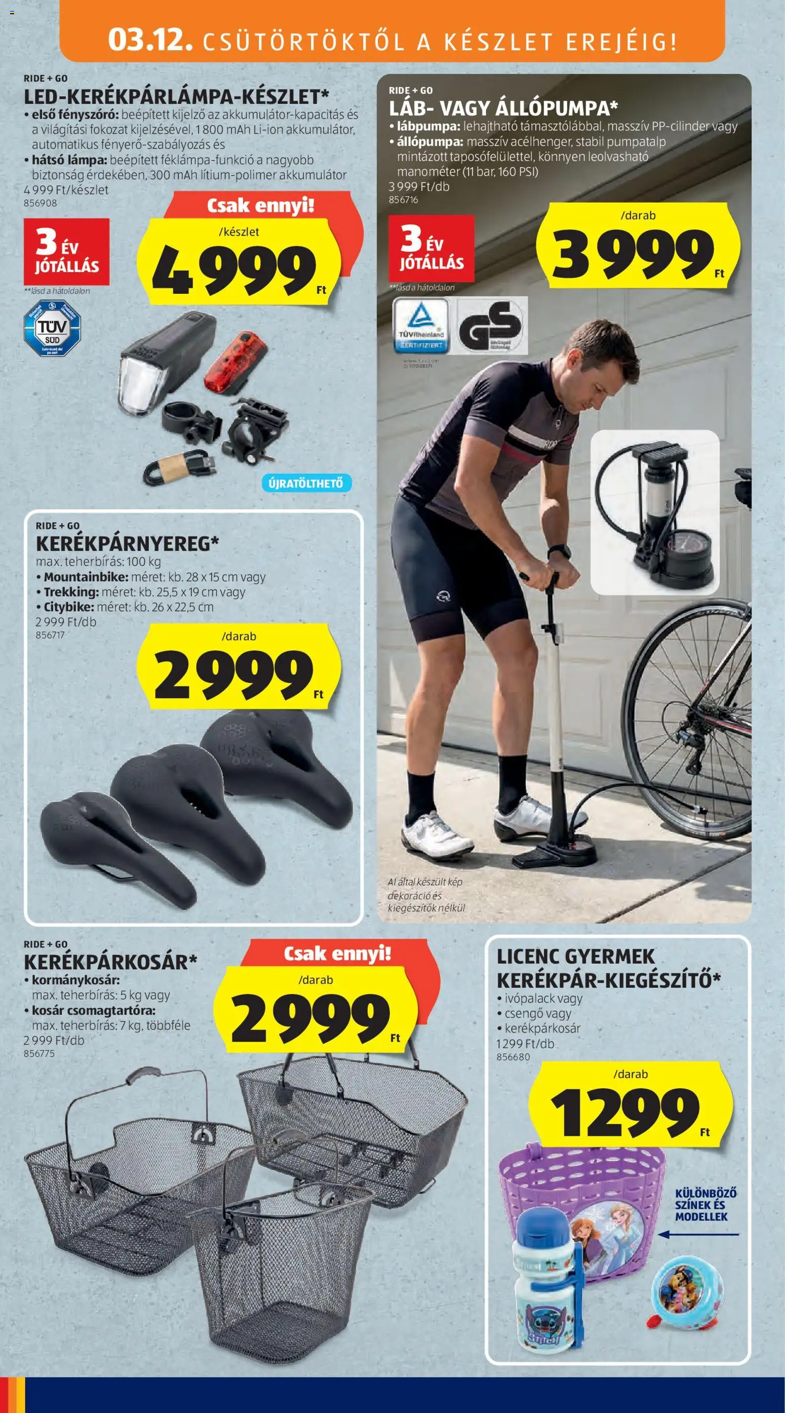 Aldi akciós ujság - amely érvényes a következő dátumtól: 12.03.2026 | Oldal: 8 | Termékek: Kosár, Lámpa, Dekoráció, Lábpumpa