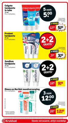 Colgate tandpasta in tube, 75 ml M.u.v. multipakken. - Voorbeeld van een folder van Kruidvat, geldig van 06.10.2025 | Pagina: 34