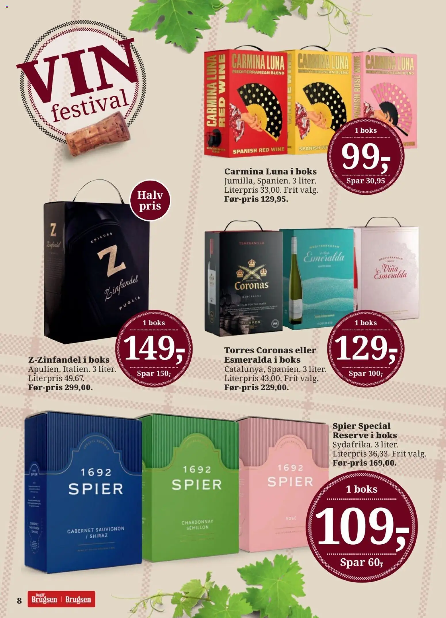 Dagli'Brugsen tilbudsavis – gyldig fra 24.04.2026 | Side: 8 | Produkter: Boks